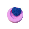 Floral Love Shaped Soap Silicone Mold