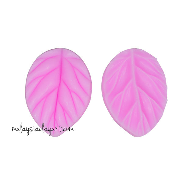 Basic Leaf Veiner Silicone Mould 2 Pcs