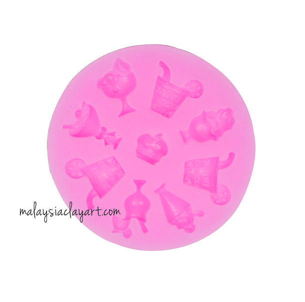 Ice Cream In Cup Silicone Mold - 9 Cavity