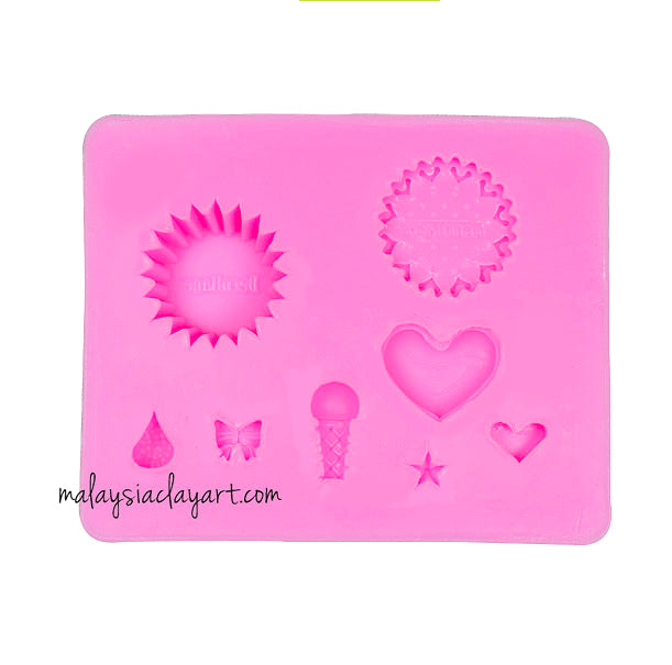 Cupcake Base Pastry Decollage Silicone Mold | Reusable Silicone Mold