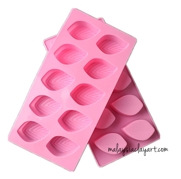 Leaf 10 Cavity Silicone Mold