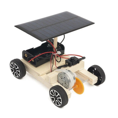 Solar Electric Car DIY Pack STEM Toy Kids Science Education Set Rbt Projek Sekolah