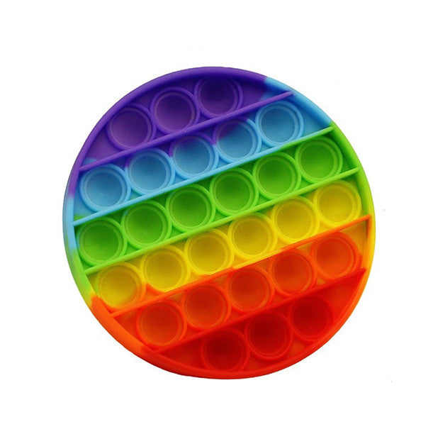 Rainbow Pop it Bubble fidget toys Among Us Unicorn Love