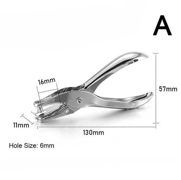 Single Hole Puncher for Craft Paper, Home, Office, School