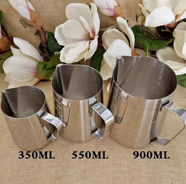 Candle Wax Melting Pot Wax Spoon Cup Candle Making Tools Stainless Steel