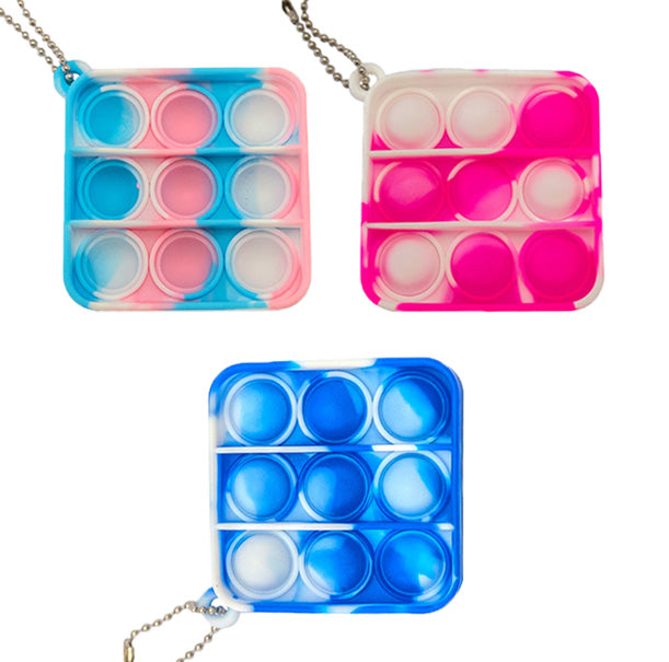 Rainbow Pop it Bubble fidget toys Among Us Unicorn Love