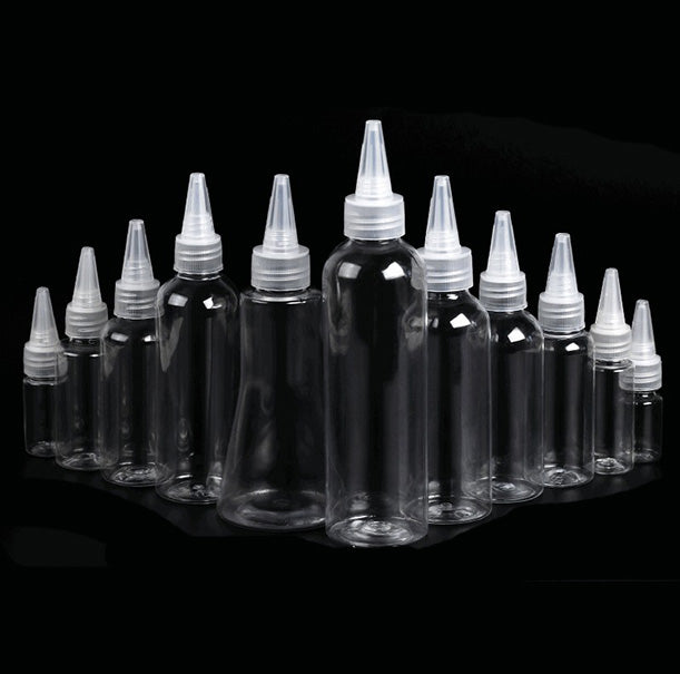 Transparent Clear Plastic Squeeze Dropper Bottle Travel Empty Container for Ink Glue Paint Liquid