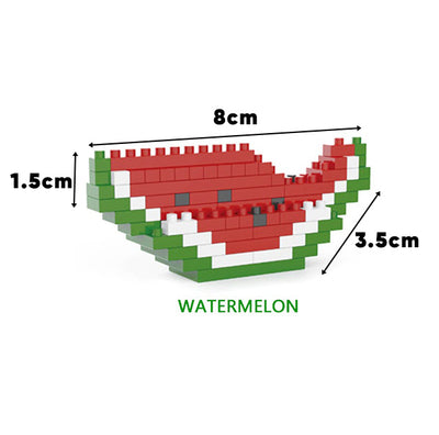 Micro Diamond Cute Fruit Series Loz Block Figure
