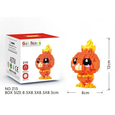 Cartoon Micro Diamond Block pokemon building blocks toy