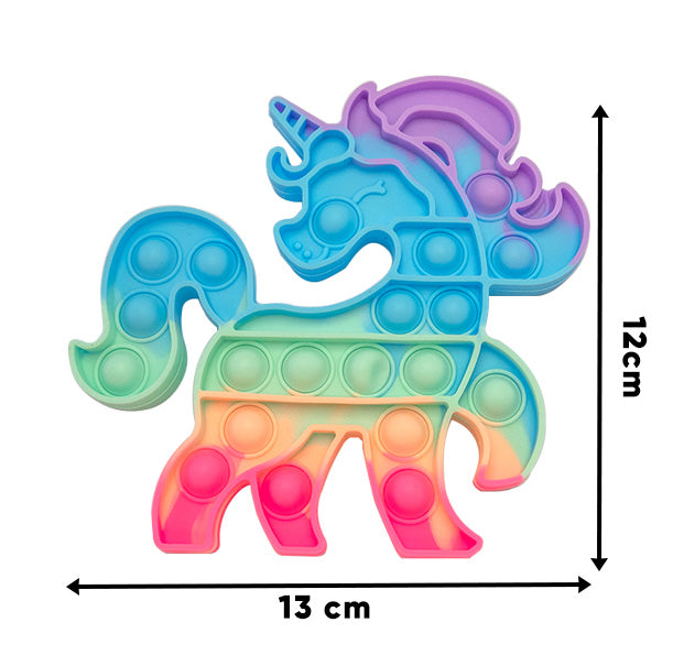 Rainbow Pop it Bubble fidget toys Among Us Unicorn Love