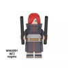 Anime Naruto Series Lego Minifigures Uzumaki Uchiha Obito Sasuke Kakashi WM6105 WM6106 WM6107