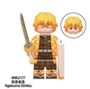 Demon Slayer Mini Figures Tanjirou Akaza Nezuko Zenitsu Kyoujurou Giyuu Inosuke Lego Minifigures WM6116