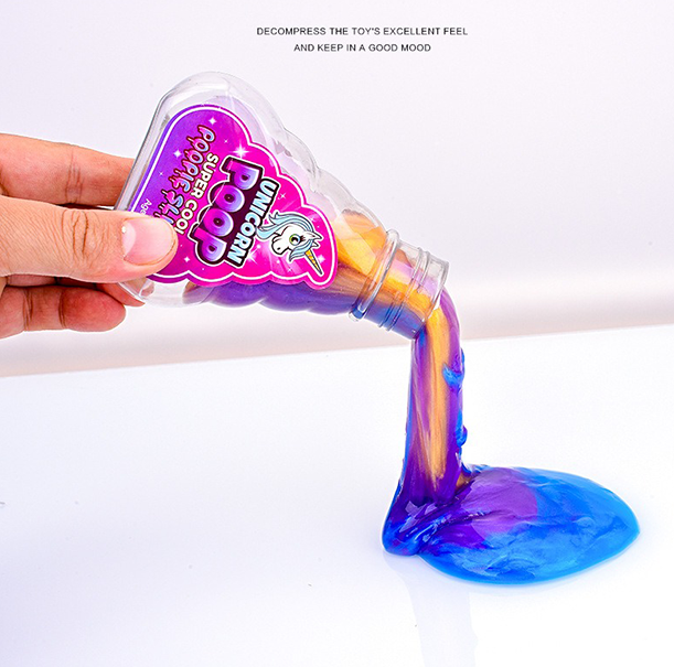 Slime Unicorn Poop Slime Poopie Slime Galaxy Slime Project Set Slime Making Kit Glitter Slime 史莱姆 Mainan Slime Kit