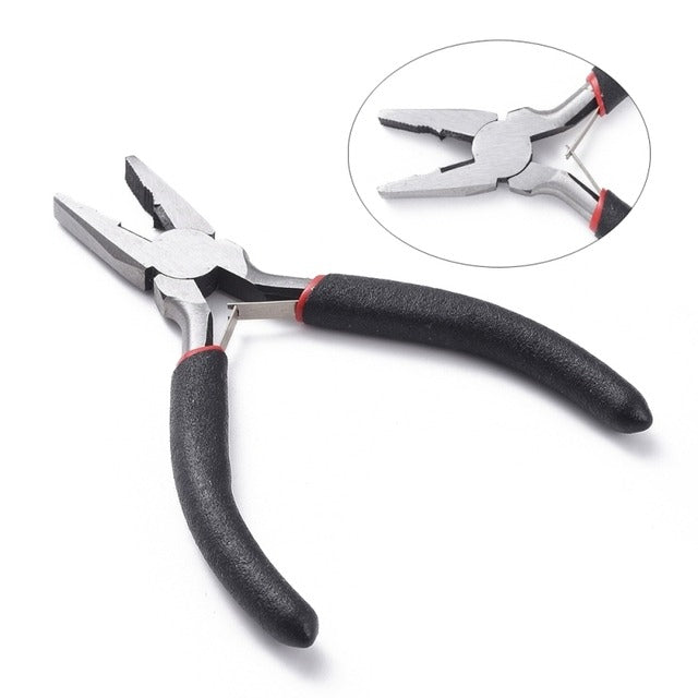 Mini Pliers Tool Kit for DIY Jewelry Making, Beading, Art and craft, hand craft, kraft tangan