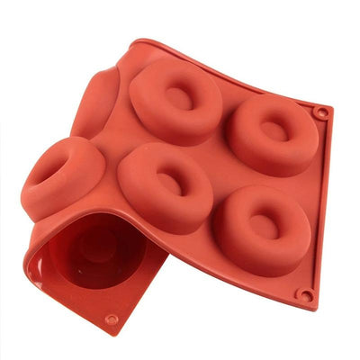 Donut 8 cavity Silicone Mold Donut, Chocolate, Pudding