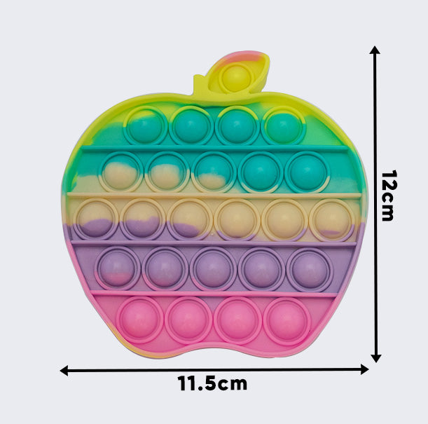 Rainbow Pop it Bubble fidget toys Among Us Unicorn Love