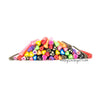 1 x Love Shaped Polymer Clay Cane (Random)