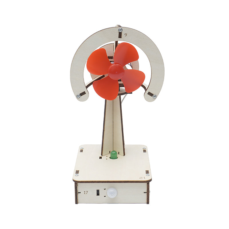 Body-Sensing Moving Head Fan DIY Puzzle Pack STEM Toy | Science Education Set with Robotic Project | Perfect for Rbt School Projects