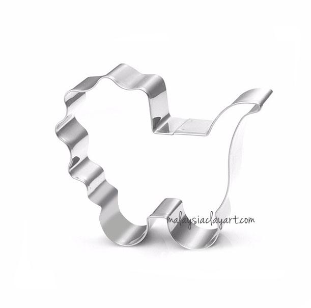 Baby Trolley Shaped Stainless Steel Frame Cutter