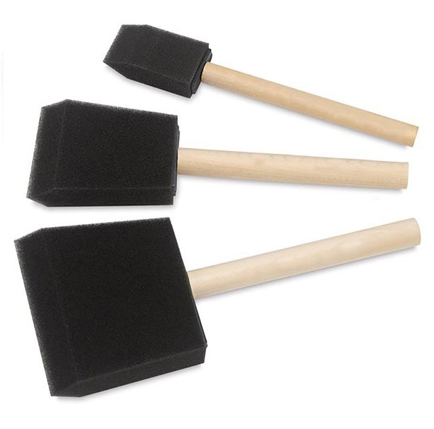 3 Pcs Foam Brush Tools Set