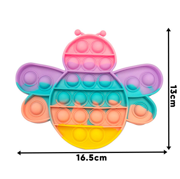 Rainbow Pop it Bubble fidget toys Among Us Unicorn Love