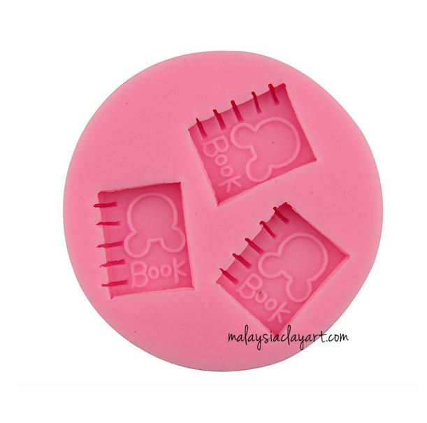 Book Mickey Mouse Silicone Mold