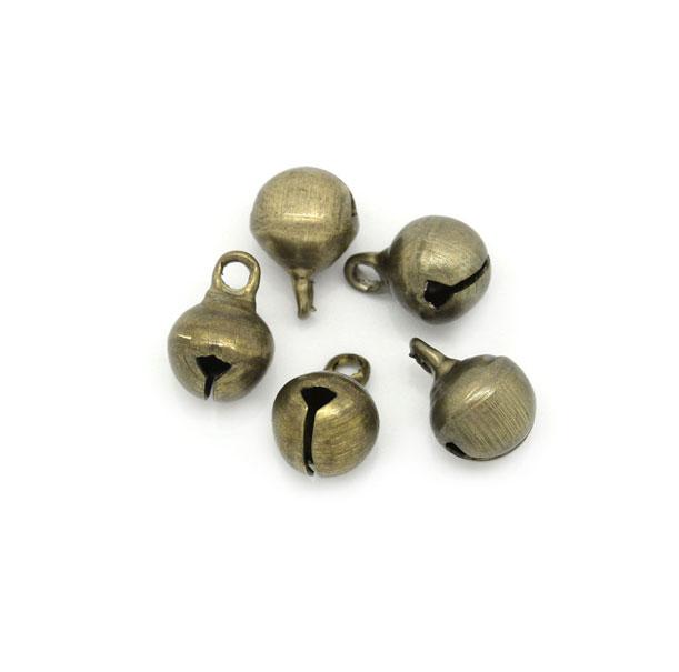 6mm Jingle Bell | Small Bells Vintage (20 pcs in Pack)