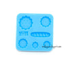 Miniature Small Bread Pastry Cookie Silicone Mold