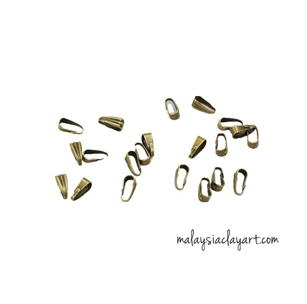 10pcs DIY Melon Seeds Buckle Pendants Clasps Hook