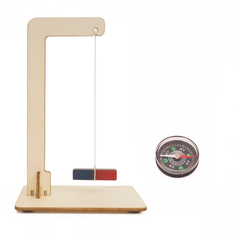 Magnetic Compass DIY Puzzle Pack STEM Toy | Science Education Set with Robotic Project | Perfect for Rbt School Projects