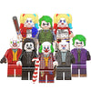 The Joker Heroes Harley Quinn Supervillains Building Blocks Toys Lego Minifigures WM6080