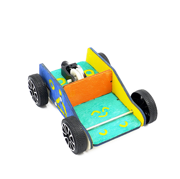 Pull Trolley DIY Puzzle Pack STEM Toy | Science Education Set with Robotic Project | Perfect for Rbt School Project