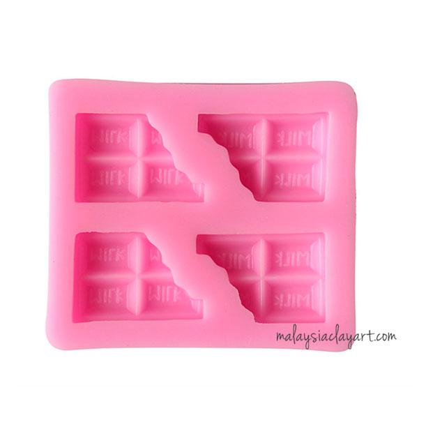 Chocolate 4 Cavity Silicone Mold