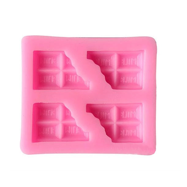 Chocolate 4 Cavity Silicone Mold