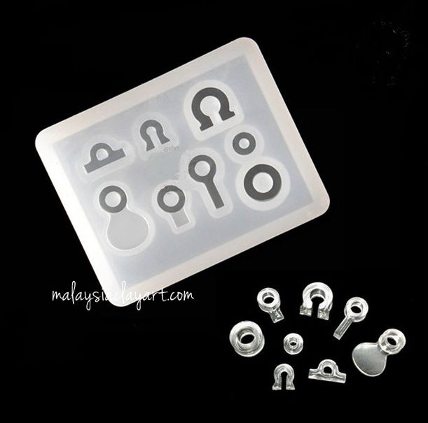 Pendant Ring Hook High Gloss Silicone Mold