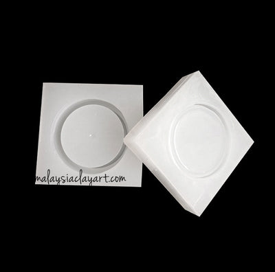 Round Small Container Silicone Mold