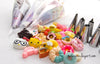 Cream Clay DIY Set With 30pcs Cabachon and Decorative Tips - Kawaii Phone Case DIY Materials