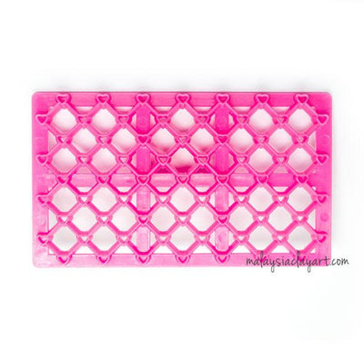 Love Crosshatch Embossing Stamp Impression Mat