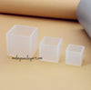 Square High Gloss 3 sizes Silicone Mold