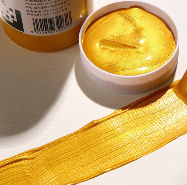 Metallic Acrylic Paint Color bottle pack 100ml