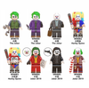 The Joker Heroes Harley Quinn Supervillains Building Blocks Toys Lego Minifigures WM6080