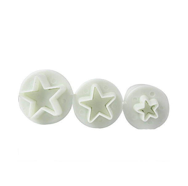 Star Plunger Cutter - Set of 3