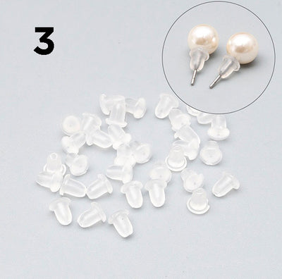 Earring Stud 20pcs, DIY Earrings Accessories for diy earrings making