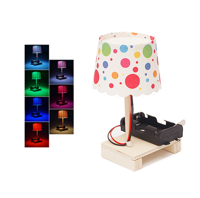Colorful Desk Lamp DIY Puzzle Pack STEM Toy | Science Education Set with Robotic Project | Rbt School Projects