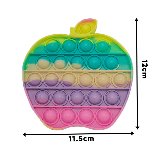 Rainbow Pop it Bubble fidget toys Among Us Unicorn Love