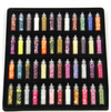 SET OF 48 COLOR GLITTERS FLAKES EPOXY JEWELRY FILLING FOR DIY JEWELRY