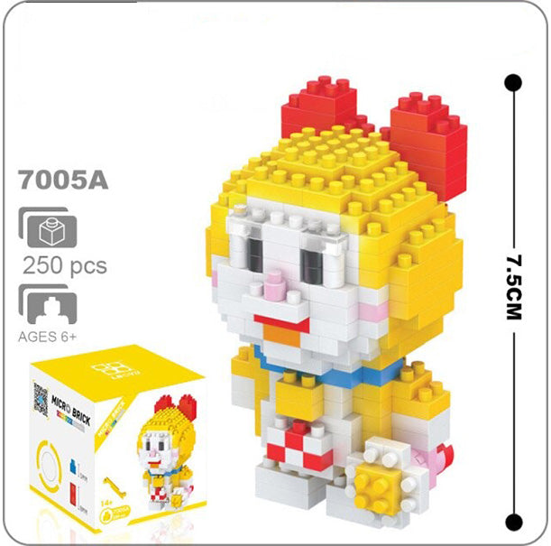Micro Mini Nano Block Doraémon and Friends Building Blocks Toy