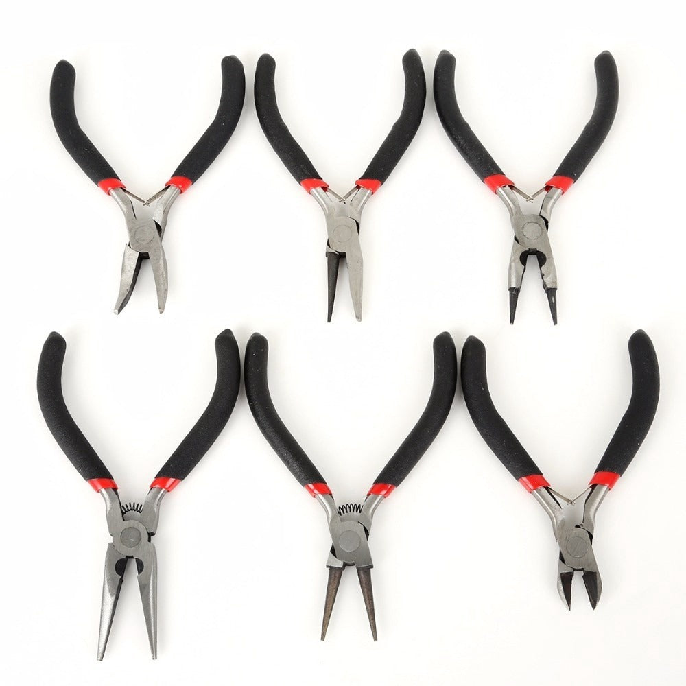 Mini Pliers Tool Kit for DIY Jewelry Making, Beading, Art and craft, hand craft, kraft tangan