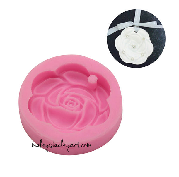Rose Flower Fragrance Aromatherapy Silicone Mold
