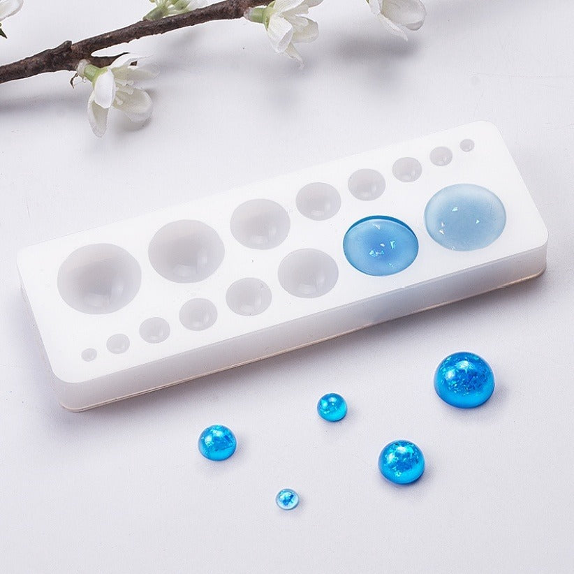 Semi Sphere varies of sizes Silicone Mold
